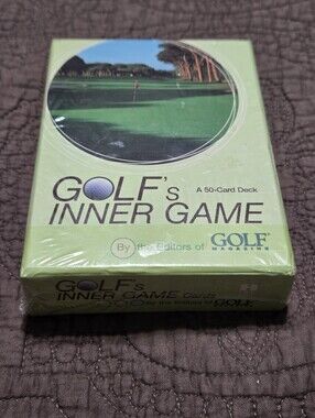 Golf Magazine Gift Card Set For Golfer's Tips and Insight, NEW Sealed